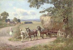 Directing the haycart by Joseph Kirkpatrick