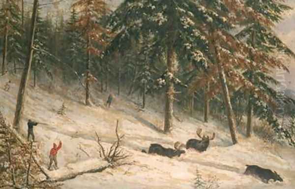 Hunting Moose - view 1