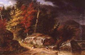 Hunter preparing to Portage