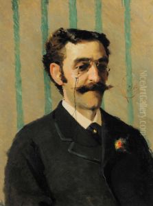 Ritratto Digentiluomo by Vittorio Matteo Corcos