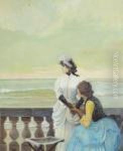 Escena Romantica by Vittorio Matteo Corcos