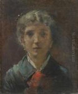 Testa Di Donna by Vittorio Matteo Corcos