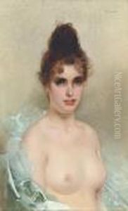 Young Beauty by Vittorio Matteo Corcos