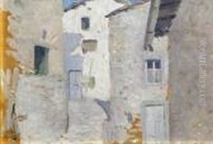 Strada Di Paese by Vittorio Matteo Corcos