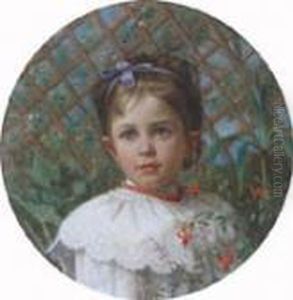 Ritratto Di Bimba by Vittorio Matteo Corcos