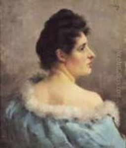 Figura Di Donna by Vittorio Matteo Corcos
