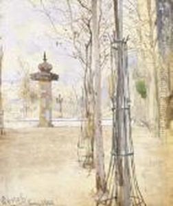 Scorcio Di Strada A Parigi Scorcio Di Strada A Parigi