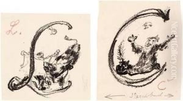 Initiale "c" Und Initiale "l" - view 1