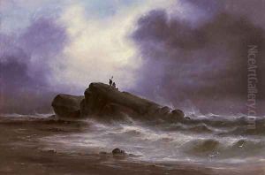 Out on the rocks, the tide receding by S.L. Kilpack