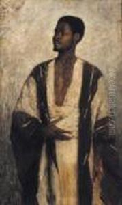 Portrait D'africain by Lovis (Franz Heinrich Louis) Corinth