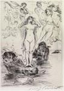 "lovis Corinth - Composition" by Lovis (Franz Heinrich Louis) Corinth
