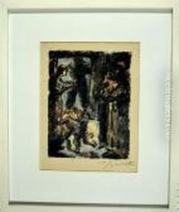 Blatt Aus Der Serie Wilhelm Tell by Lovis (Franz Heinrich Louis) Corinth