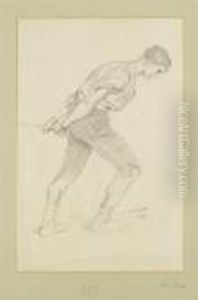 Study Of A Young Man In Knee Britches Study Of A Young Man In Knee Britches