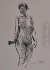 Two Nude Female Studies