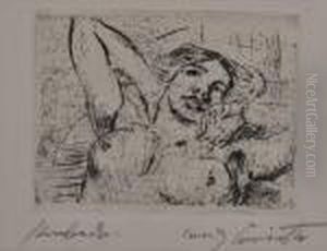 Two Nude Studies And Two Portraits Of Women