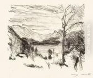 "walchensee Im Nebel"