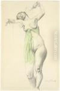 Bacchantin by Lovis (Franz Heinrich Louis) Corinth