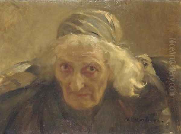 Portrait of an old woman - view 1