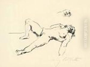 Liegender Weiblicher Akt Ii