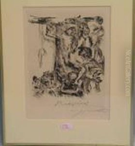 Martyrium by Lovis (Franz Heinrich Louis) Corinth