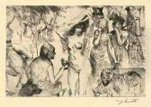 "antike Legenden" by Lovis (Franz Heinrich Louis) Corinth