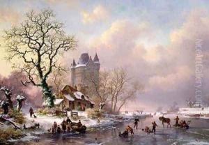 Winter Landscape with a Castle