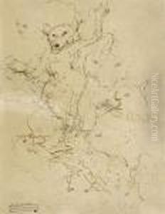 Animal Studies (reinecke Fuchs) by Lovis (Franz Heinrich Louis) Corinth