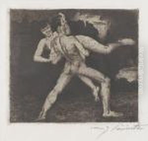 Entfuhrung by Lovis (Franz Heinrich Louis) Corinth