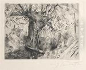 Alter Weidenbaum by Lovis (Franz Heinrich Louis) Corinth