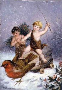 The Four Seasons Winter by Frederick Gerald Kinnaird