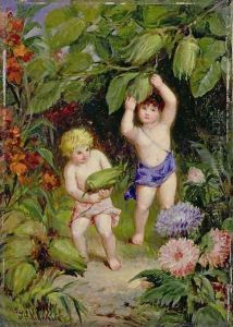 The Four Seasons Autumn by Frederick Gerald Kinnaird