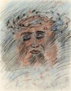 Portrait Of Man by Lovis (Franz Heinrich Louis) Corinth
