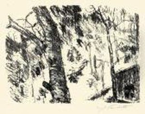 Buchenwald by Lovis (Franz Heinrich Louis) Corinth