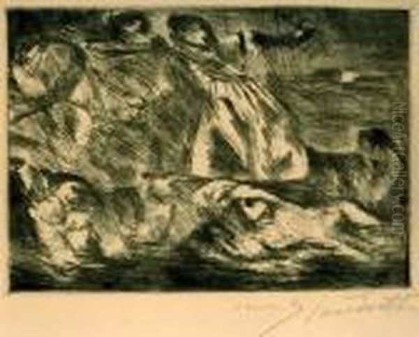 Dantebarke Nach Delacroix - view 1