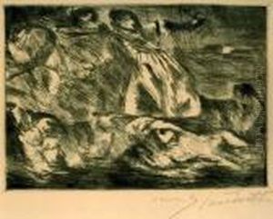 Dantebarke Nach Delacroix Dantebarke Nach Delacroix