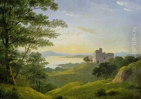 Sunset in the Western Highlands - view 1