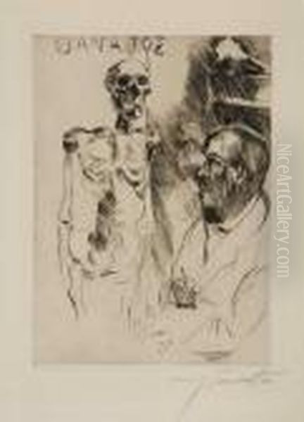 Der Kunstler Und Der Tod I - view 1