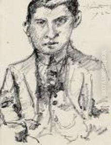 Portrat Thomas Corinth by Lovis (Franz Heinrich Louis) Corinth