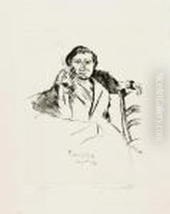 "petermannchen". by Lovis (Franz Heinrich Louis) Corinth