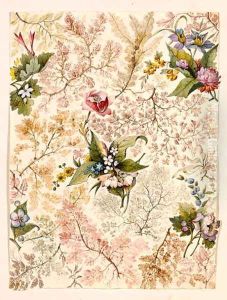 Marble end paper 9 by William Kilburn