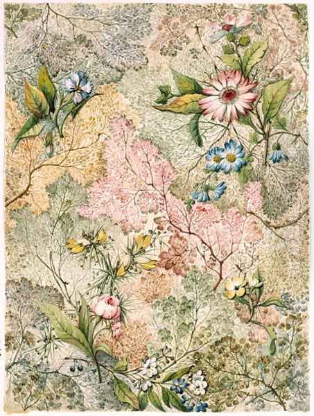 Marble end paper - view 1