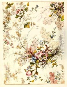 Marble end paper 7 by William Kilburn