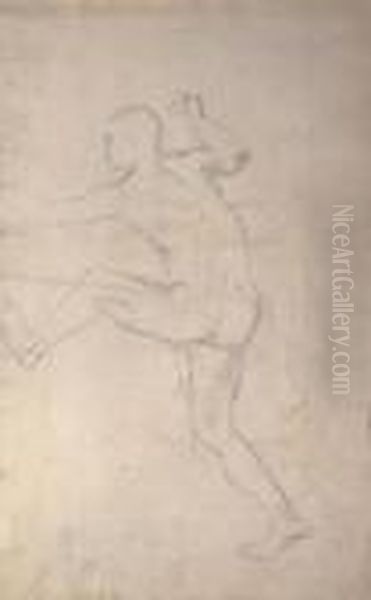 Studie Zu "kampf Des Odysseus Mit Dem Bettler" - view 1