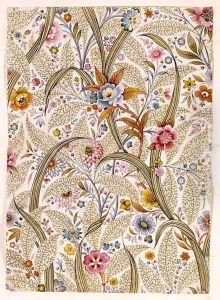 Marble end paper 4 by William Kilburn