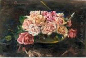 Rosen (roses) by Lovis (Franz Heinrich Louis) Corinth