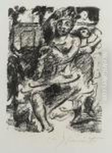 Saul Und David by Lovis (Franz Heinrich Louis) Corinth