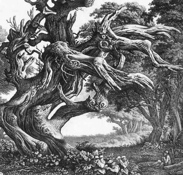 Fantastical Tree c. 1830 - view 1