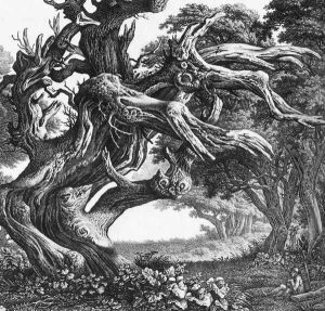 Fantastical Tree c. 1830 by Carl Wilhelm Kolbe