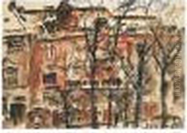Die Kloppstockstrasse In Berlin,
Februar 1922 (kloppstockstrasse In Berlin, February 1922) - view 1