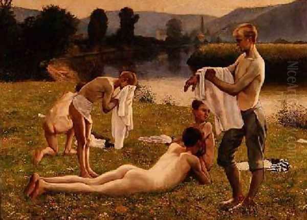 Boys Bathing - view 1
